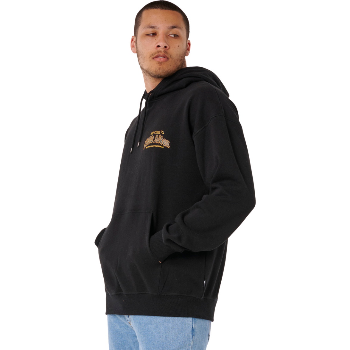 2025 Rip Curl Moletom Com Capuz Eddie Would Go 0ADMFL - Black